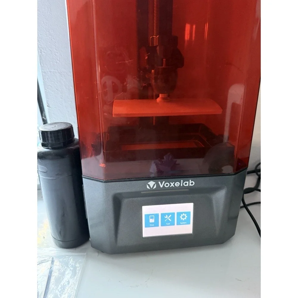 Voxelab Grey Resin 3D Printer with Photopolymer Resin‎